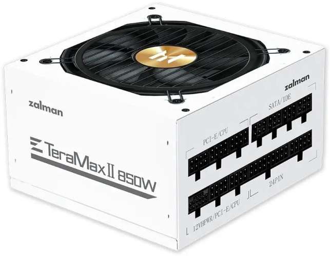 Блок питания Zalman ZM850-TMX2 Snow,  850Вт,  120мм,  белый, retail [zm850-tmx2 wh]